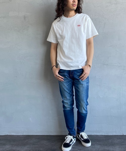 CHUMS（チャムス）の「[CHUMS/チャムス] 別注 ペイズリー柄 バックプリントロゴTシャツ（Tシャツ/カットソー・レディース・ホワイト/ブラック・S/M/L/XL/XXL）」の21枚目の写真