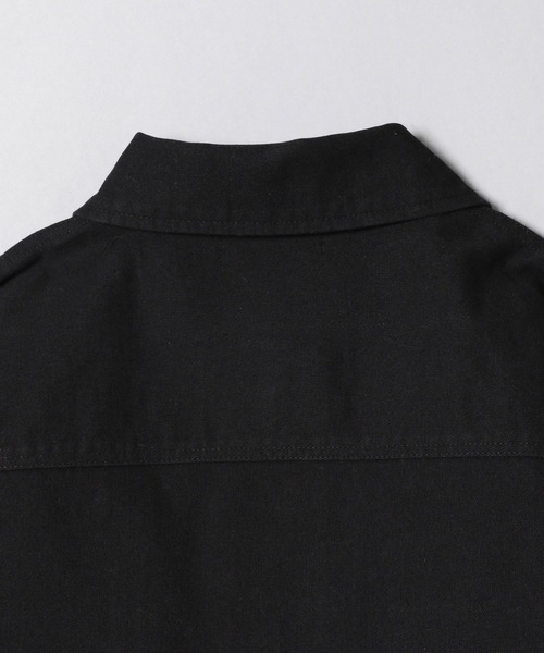 JEANASIS（ジーナシス）の「ミリタリーショートシャツジャケット/265233（その他アウター・レディース・ブラック/カーキ・FREE）」の9枚目の写真