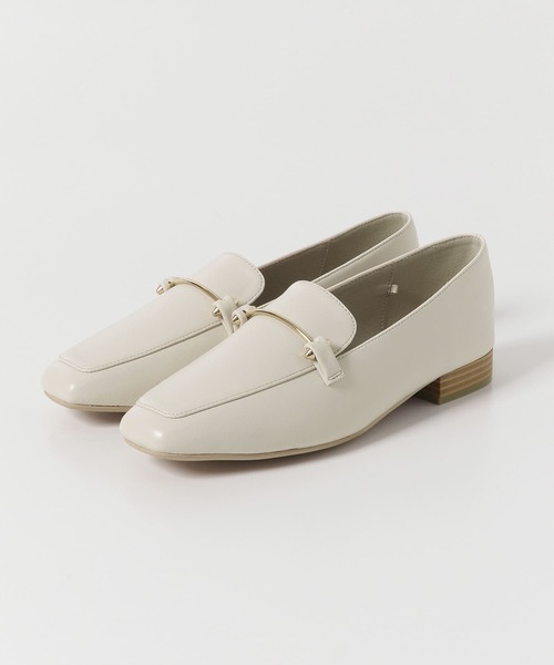 SENSE OF PLACE by URBAN RESEARCH（センスオブプレイスバイアーバンリサーチ）の「フェイクレザービットローファー（ローファー・レディース・ブラウン/アイボリー/イエロー/ブラック・SMALL/LARGE/MEDIUM）」の9枚目の写真