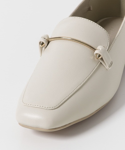 SENSE OF PLACE by URBAN RESEARCH（センスオブプレイスバイアーバンリサーチ）の「フェイクレザービットローファー（ローファー・レディース・ブラウン/アイボリー/イエロー/ブラック・SMALL/LARGE/MEDIUM）」の21枚目の写真