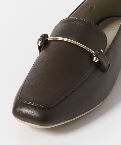 SENSE OF PLACE by URBAN RESEARCH（センスオブプレイスバイアーバンリサーチ）の「フェイクレザービットローファー（ローファー・レディース・ブラウン/アイボリー/イエロー/ブラック・SMALL/LARGE/MEDIUM）」の20枚目の写真