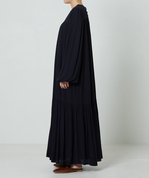 FREAK'S STORE（フリークスストア）の「▽【WEB限定】インド楊柳2WAYワンピース（ワンピース・レディース・ピンク/ワイン/グリーン/ダークネイビー・SMALL/MEDIUM）」の13枚目の写真