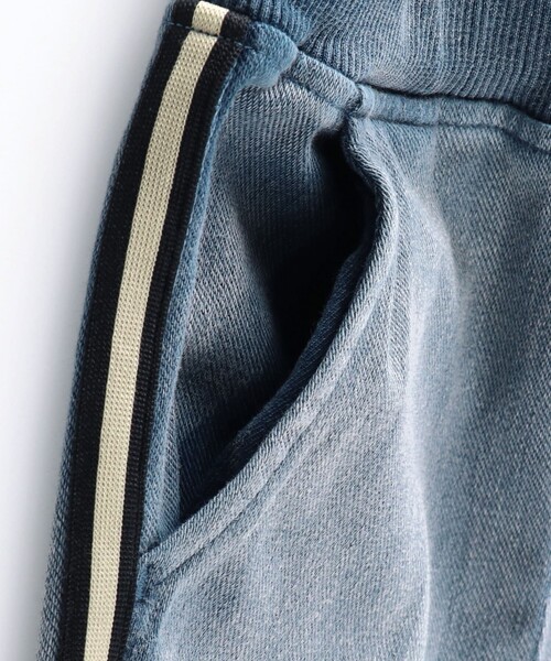 BRANSHES(ブランシェス)の「【サイドライン入り】ジョガーパンツ(スウェットパンツ・キッズ・ブルー/ブラック・90/100/120/110/140/130/150)」の6枚目の写真