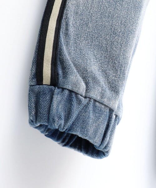 BRANSHES(ブランシェス)の「【サイドライン入り】ジョガーパンツ(スウェットパンツ・キッズ・ブルー/ブラック・90/100/120/110/140/130/150)」の13枚目の写真