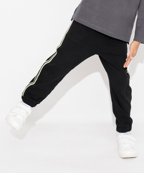 BRANSHES(ブランシェス)の「【サイドライン入り】ジョガーパンツ(スウェットパンツ・キッズ・ブルー/ブラック・90/100/120/110/140/130/150)」の14枚目の写真