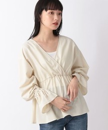 LOWRYS FARM | ２ＷＡＹカシュクールブラウスＬＳ　263699(シャツ/ブラウス)