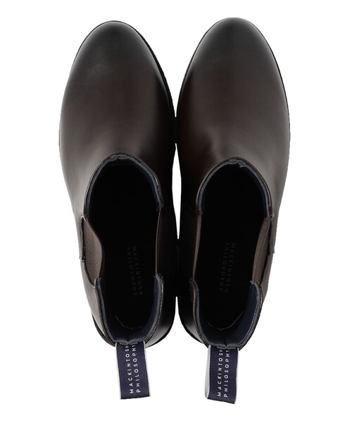 MACKINTOSH PHILOSOPHY（ﾏｯｷﾝﾄｯｼｭ ﾌｨﾛｿﾌｨｰ）の「サイドゴアレインシューズ　CARDIFF(カーディフ)（レインシューズ・メンズ・ブラック・S/M/L）」の3枚目の写真