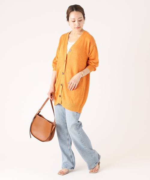 plage（プラージュ）の「Linen Vネック カーディガン◇（カーディガン