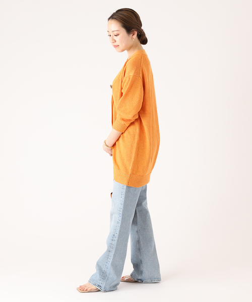 セール】Linen Vネック カーディガン◇（カーディガン/ボレロ）｜Plage