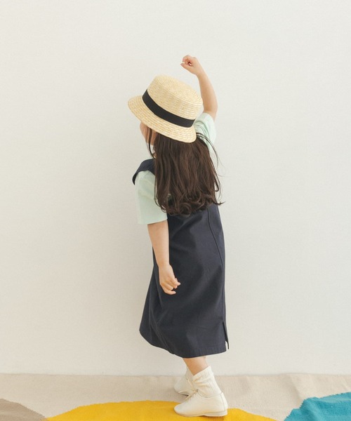 FORK&SPOON（フォークアンドスプーン）の「『親子リンク』FORK&SPOON　Uネックワンピース(KIDS)（ワンピース・キッズ・ベージュ/ネイビー・105/120/135）」の13枚目の写真