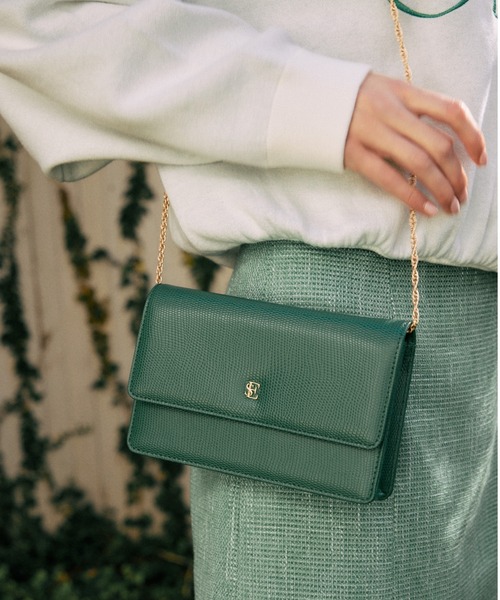 EIMY ISTOIRE（エイミーイストワール）の「3wayウォレットバッグ（ショルダーバッグ・レディース・ホワイト/ブラック/ピンク/グリーン/ターコイズブルー/ダークオレンジ・FREE）」の4枚目の写真