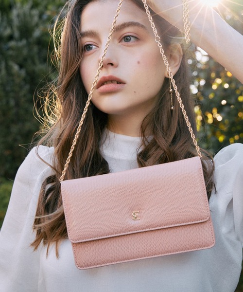 EIMY ISTOIRE（エイミーイストワール）の「3wayウォレットバッグ（ショルダーバッグ・レディース・ホワイト/ブラック/ピンク/グリーン/ターコイズブルー/ダークオレンジ・FREE）」の7枚目の写真