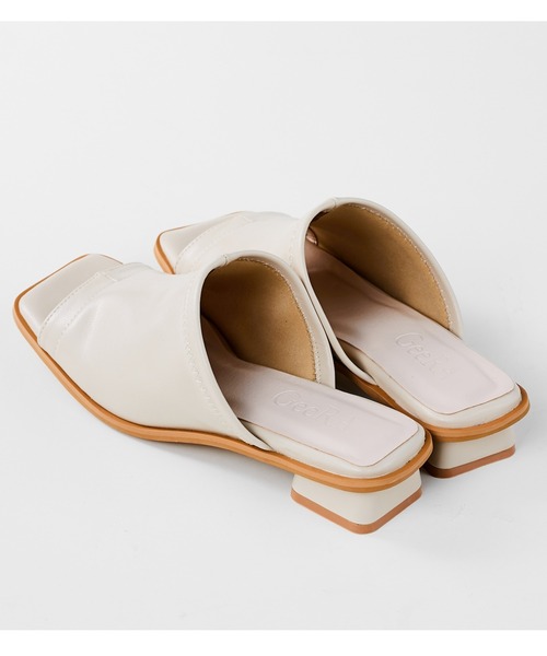 GeeRA（ジーラ）の「ストレッチミュールサンダル（2.5cm）（サンダル・レディース・ブラック/ブルー/サンドグレー/ライトベージュ・SMALL/MEDIUM/LARGE/X-LARGE）」の9枚目の写真