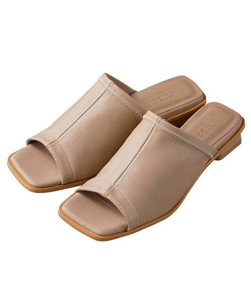 GeeRA（ジーラ）の「ストレッチミュールサンダル（2.5cm）（サンダル・レディース・ブラック/ブルー/サンドグレー/ライトベージュ・SMALL/MEDIUM/LARGE/X-LARGE）」の6枚目の写真