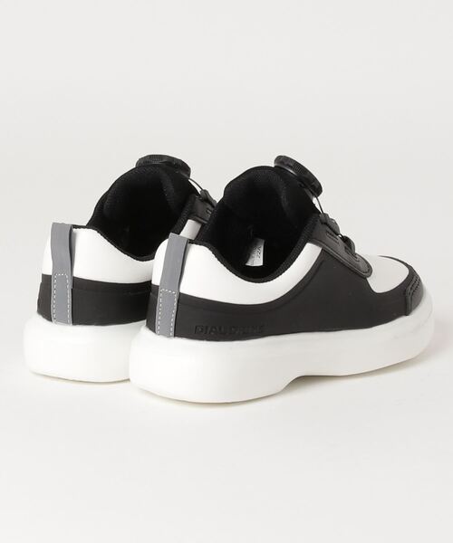 DIAL DRIVE（ダイヤルドライブ）の「ダイヤルドライブ  ダイヤルDRIVE FUNKY_（スニーカー・キッズ・ブラック・19.0cm/18.0cm/22.0cm/23.0cm/20.0cm/21.0cm/17.0cm）」の2枚目の写真