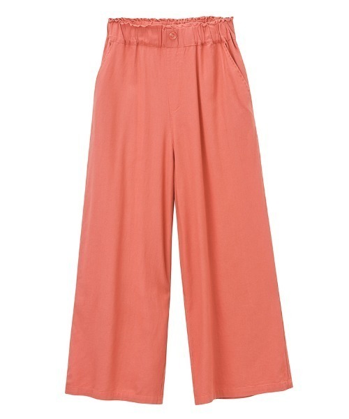 NAVY（ネイビー）の「ミントリネン ロングワイドパンツ（その他パンツ・レディース・ベージュ/カーキ/グリーン/オレンジ・M/L）」の8枚目の写真