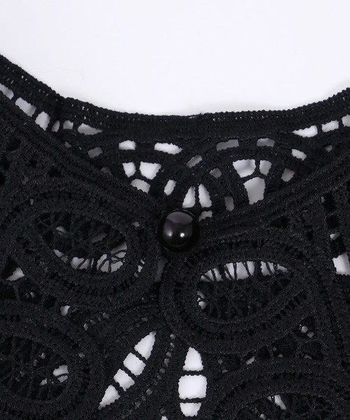 WC（ダブル シー）の「レースデザイン付け襟（付け襟・レディース・ホワイト/ブラック・FREE）」の8枚目の写真