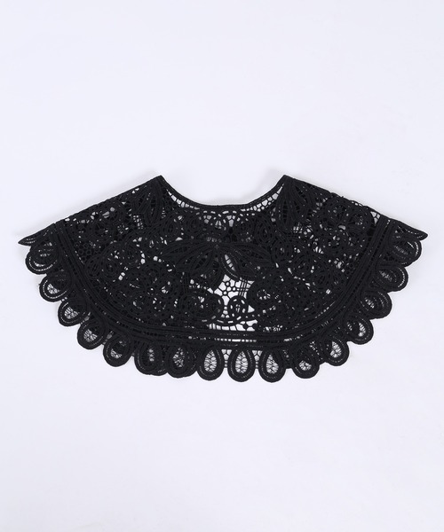 WC（ダブル シー）の「レースデザイン付け襟（付け襟・レディース・ホワイト/ブラック・FREE）」の7枚目の写真