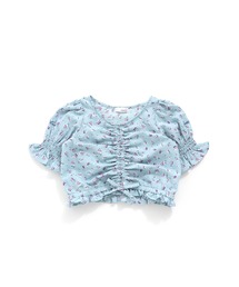 JENNI love | フラワー総柄シャーリングブラウス(シャツ/ブラウス)