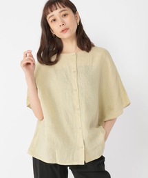studio CLIP | リネン100ドルマンTシャツブラウス(シャツ/ブラウス)