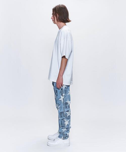 PLEASURES(プレジャー)の「<PLEASURES> POPPY DENIM PANTS/デニムパンツ(デニムパンツ・メンズ・ライトブルー・30inch/28inch)」の4枚目の写真