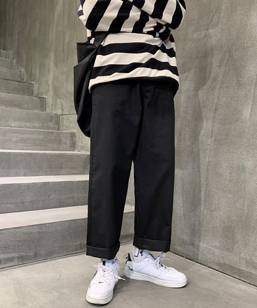 VIBGYOR(ヴィブジョー)の「【ACT -fascination select-】ワイドシルエットチノパンツ(SP)(チノパンツ・メンズ・アイボリー・MEDIUM/LARGE)」の13枚目の写真