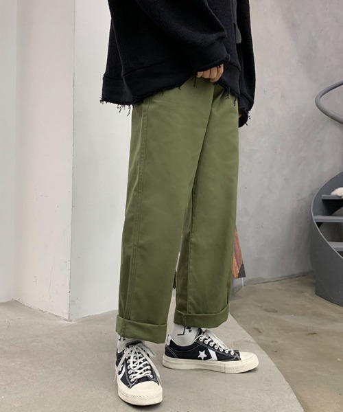 VIBGYOR(ヴィブジョー)の「【ACT -fascination select-】ワイドシルエットチノパンツ(SP)(チノパンツ・メンズ・アイボリー・MEDIUM/LARGE)」の17枚目の写真