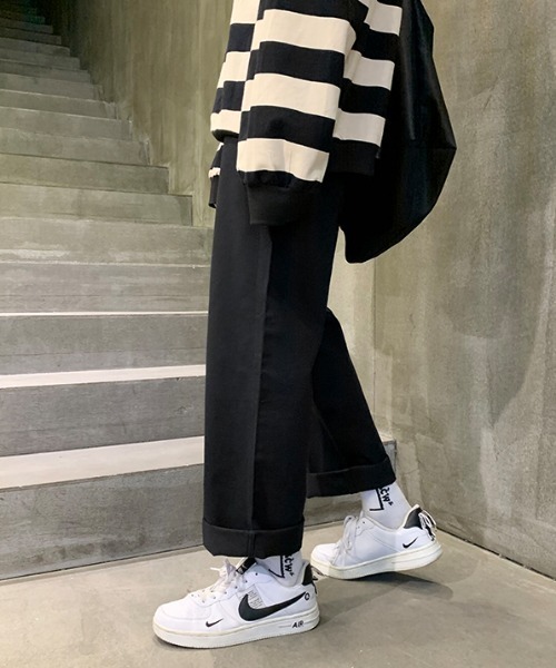 VIBGYOR(ヴィブジョー)の「【ACT -fascination select-】ワイドシルエットチノパンツ(SP)(チノパンツ・メンズ・アイボリー・MEDIUM/LARGE)」の7枚目の写真