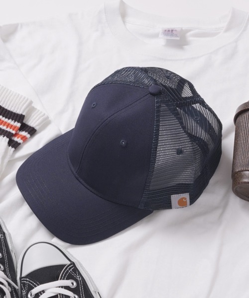Carhartt(カーハート)の「【Carhartt】CT103056 メッシュキャップ(キャップ・メンズ・ブラック/ベージュ/ネイビー/グレー・FREE)」の4枚目の写真