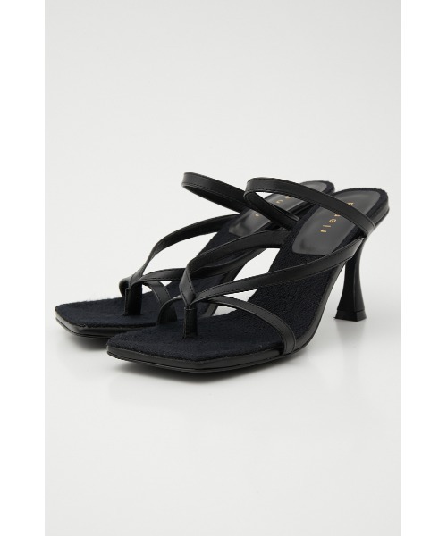 rienda(リエンダ)の「スリムストラップトングサンダル(サンダル・レディース・ブラック/ブラウン/レッド・MEDIUM/SMALL/LARGE)」の6枚目の写真