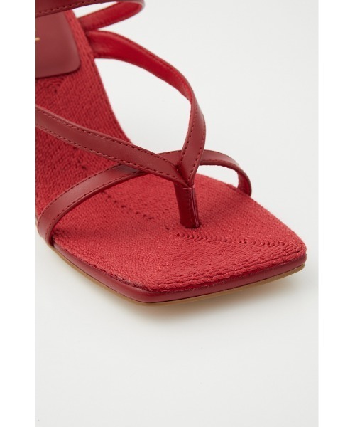 rienda(リエンダ)の「スリムストラップトングサンダル(サンダル・レディース・ブラック/ブラウン/レッド・MEDIUM/SMALL/LARGE)」の18枚目の写真