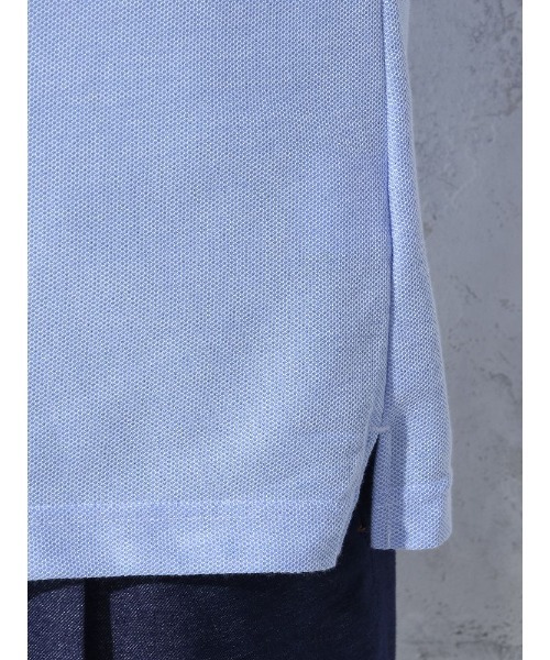 Perfect Suit FActory(パーフェクトスーツファクトリー)の「【サステナブル】ビズポロシャツ ホワイト/グレー/ブルー/ネイビー(ポロシャツ・メンズ・ホワイト/ネイビー/グレー/ブルー・LL/S/M/L)」の10枚目の写真