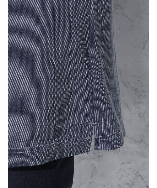 Perfect Suit FActory(パーフェクトスーツファクトリー)の「【サステナブル】ビズポロシャツ ホワイト/グレー/ブルー/ネイビー(ポロシャツ・メンズ・ホワイト/ネイビー/グレー/ブルー・LL/S/M/L)」の18枚目の写真