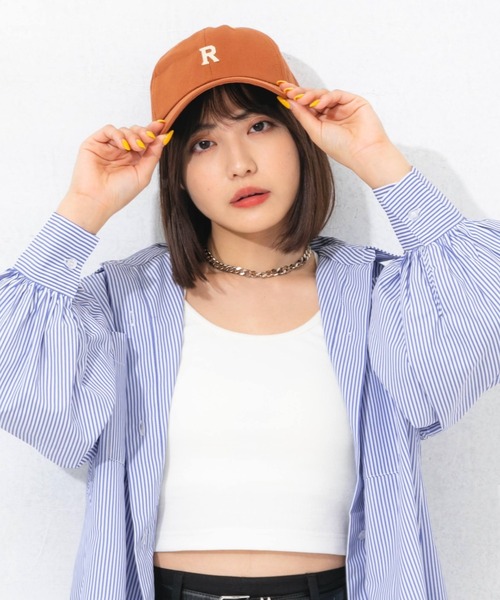 nemne store（ネンネストア）の「【accessory】ワンポイントロゴキャップ（キャップ・レディース・ホワイト/ブラック/ブラウン・フリー）」の18枚目の写真