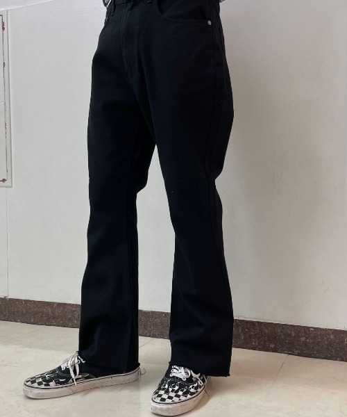 DANKE SCHON(ダンケシェーン)の「DankeSchon/ダンケシェーン/Flared pants/フレアパンツ(その他パンツ・メンズ・ブラック・SMALL/MEDIUM/LARGE)」の3枚目の写真
