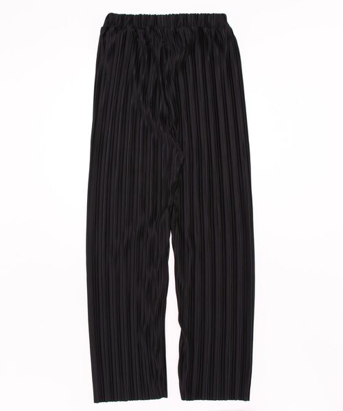 Samansa Mos2 blue（サマンサモスモスブルー）の「ランダムプリーツパンツ（その他パンツ・レディース・グレー/ブラック/グリーン・ﾌﾘ-）」の5枚目の写真