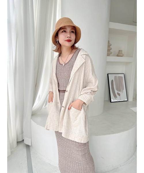 JUMELLE(ジュメロ)の「リボンストーンピアス(ピアス(両耳用)・レディース・シルバー・FREE)」の3枚目の写真