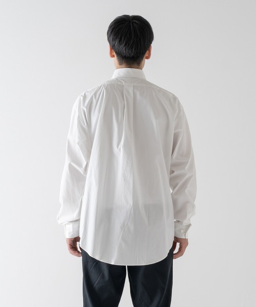 BRICK & SONS（ブリックアンドサンズ）の「オーバーサイズ ブロードシャツ＜ホワイト＞（シャツ/ブラウス・メンズ・ホワイト・LL/M/L）」の20枚目の写真