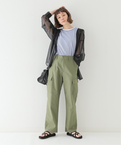 美品 24SS SIMPLICITE  シンプリシテェ フードシアーブルゾン シャツ 24011700603210 ブラウン レディース 古着 中古 Simplicite - 美品 24SS SIMPLICITE シンプリシテェ フード
