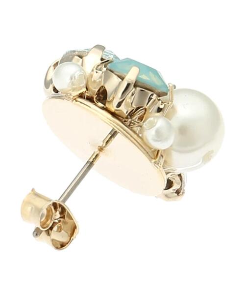 Maison de FLEUR（メゾンドフルール）の「マーメイドピアス（ピアス（両耳用）・レディース・ピンク/サックスブルー・FREE）」の7枚目の写真