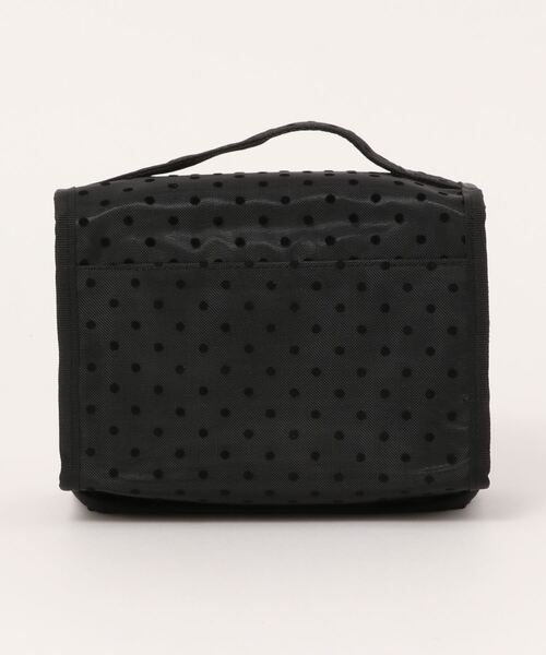 Jewelna Rose(ジュエルナローズ)の「ラウンジアクセサリー バスポーチ トラベルポーチ(ポーチ・レディース・ブラック/ピンクベージュ・FREE)」の16枚目の写真