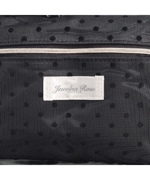 Jewelna Rose(ジュエルナローズ)の「ラウンジアクセサリー バスポーチ トラベルポーチ(ポーチ・レディース・ブラック/ピンクベージュ・FREE)」の8枚目の写真