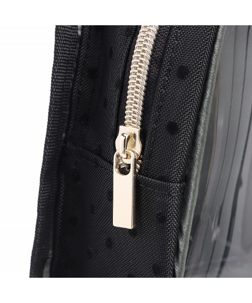 Jewelna Rose(ジュエルナローズ)の「ラウンジアクセサリー バスポーチ トラベルポーチ(ポーチ・レディース・ブラック/ピンクベージュ・FREE)」の10枚目の写真