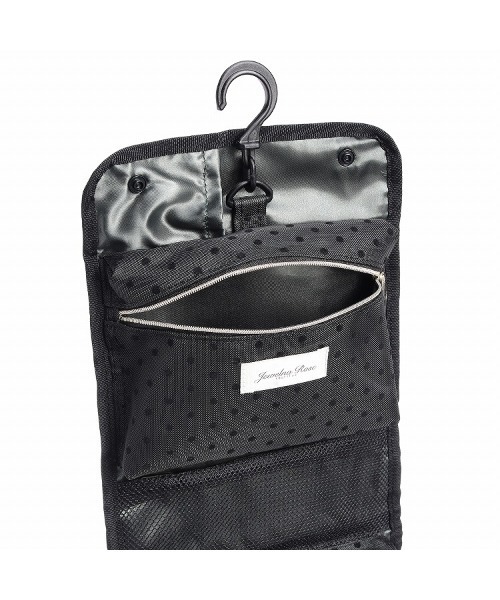 Jewelna Rose(ジュエルナローズ)の「ラウンジアクセサリー バスポーチ トラベルポーチ(ポーチ・レディース・ブラック/ピンクベージュ・FREE)」の11枚目の写真