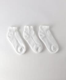 <WIGWAM> S60 QUARTER 3PAC SOCKS/ソックス