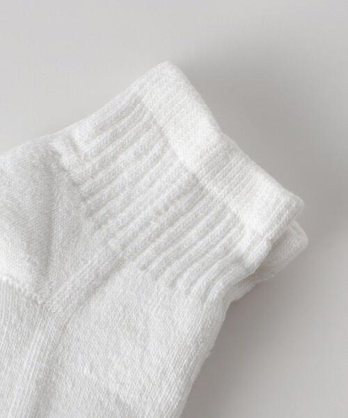 WIGWAM(ウィグワム)の「<WIGWAM> S60 QUARTER 3PAC SOCKS/ソックス(ソックス/靴下・メンズ・ホワイト・M)」の3枚目の写真