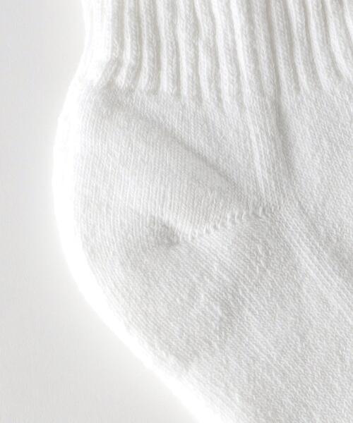 WIGWAM(ウィグワム)の「<WIGWAM> S60 QUARTER 3PAC SOCKS/ソックス(ソックス/靴下・メンズ・ホワイト・M)」の5枚目の写真