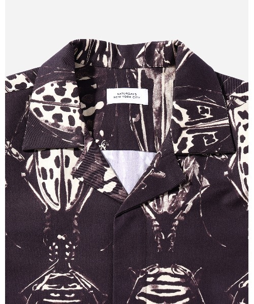 Saturdays NYC（サタデーズ ニューヨークシティ ）の「York Entomology SS Shirt（シャツ/ブラウス・メンズ・ミント/ブラック・L/S/XL/M/X-SMALL）」の10枚目の写真