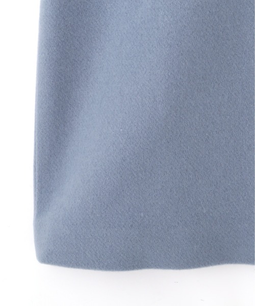 PROPORTION BODY DRESSING（プロポーションボディドレッシング）の「【美人百花11月号タイアップ 休井美郷さん着用商品】レスキュールノーカラーミドルコート / 1212252901（ノーカラーコート・レディース・ブルー/ダークグレー/オフホワイト/パープル・SMALL/MEDIUM）」の17枚目の写真