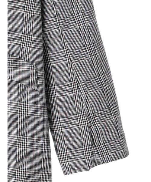 ENVYM（アンビー）の「ENVYM.ダブルブレストジャケット（テーラードジャケット・レディース・ブラウン/チェック/ブラック・FREE）」の18枚目の写真